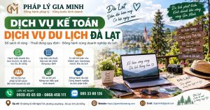 Dịch vụ kế toán dịch vụ du lịch Đà Lạt