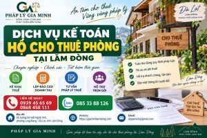 Dịch vụ kế toán hộ cho thuê phòng tại Lâm Đồng