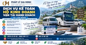 Dịch vụ kế toán hộ kinh doanh vận tải hành khách tại Lâm Đồng