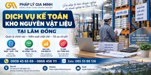 Dịch vụ kế toán kho nguyên vật liệu tại Lâm Đồng