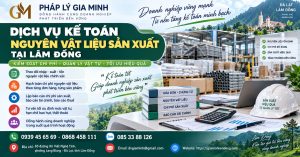 Dịch vụ kế toán nguyên vật liệu sản xuất tại Lâm Đồng