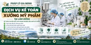 Dịch vụ kế toán xưởng mỹ phẩm tại Lâm Đồng