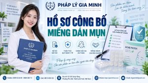 Hồ sơ công bố miếng dán mụn
