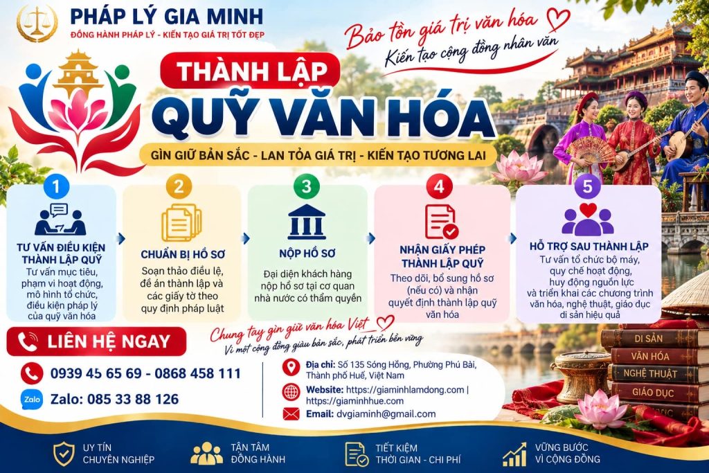 Thành lập quỹ văn hóa