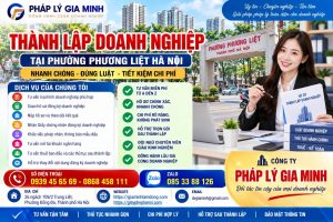 Thành lập doanh nghiệp tại phường Phương Liệt Hà Nội