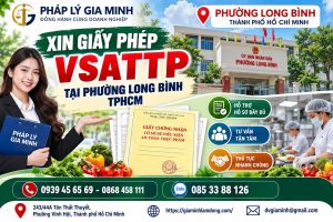 Xin giấy VSATTP tại phường Long Bình TPHCM